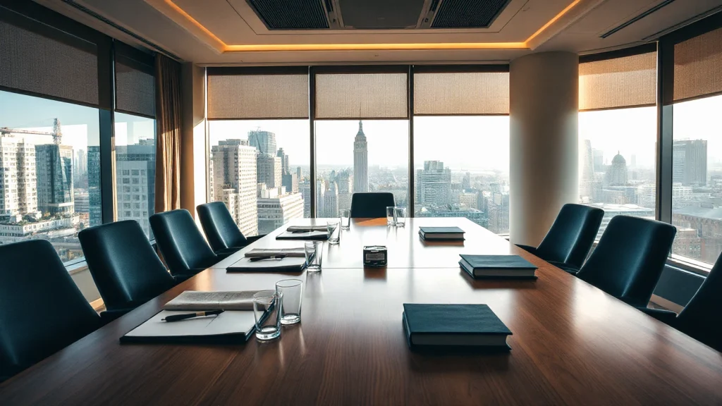 Court mediation in England and Wales documentation on a modern boardroom table in London.